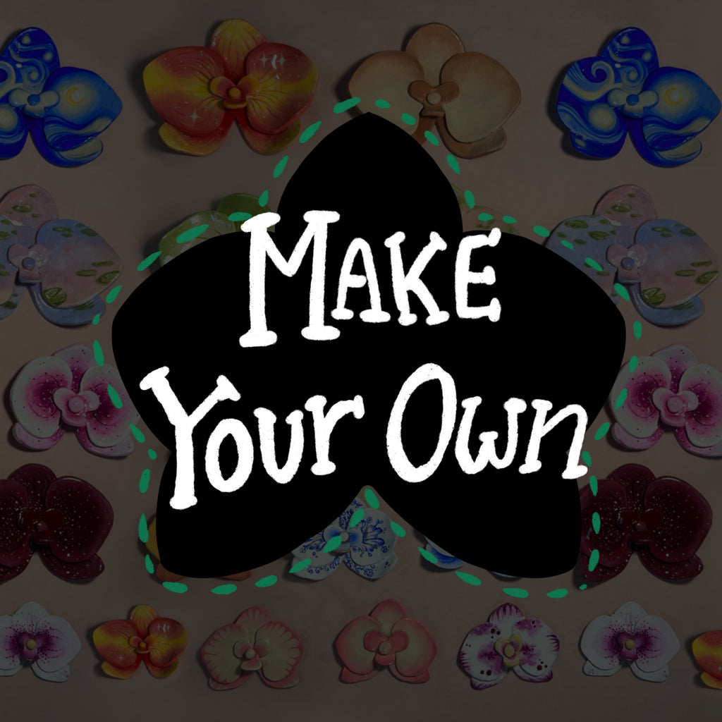 Custom Orchid Dish